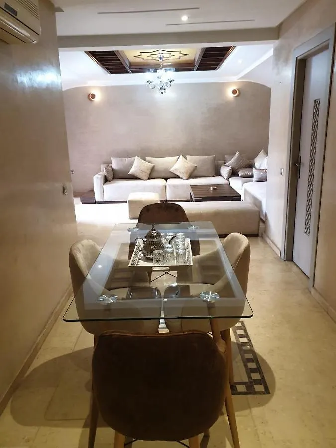 Daire Sublime Appartement Dans Residence Sofia Palmeraie Avec Piscine Au Porte De Marrakech Marakeş