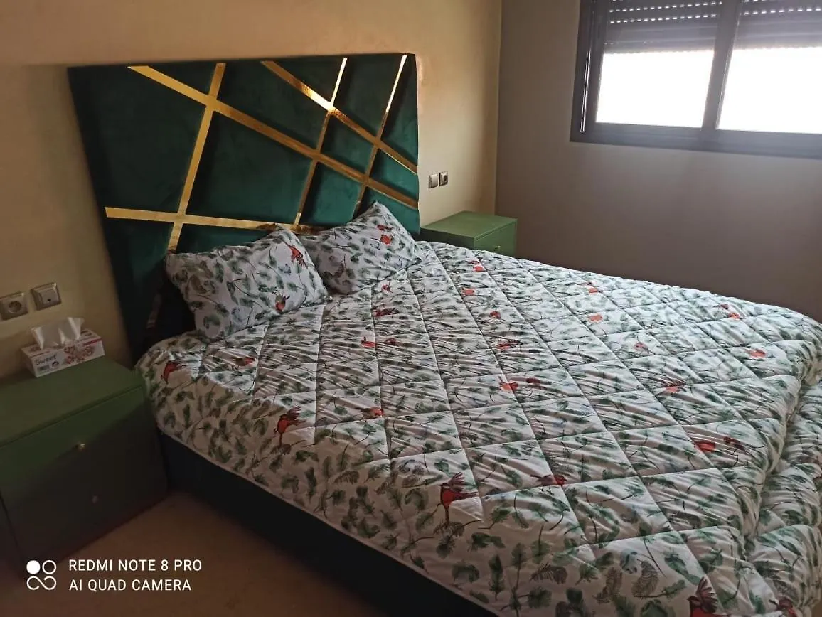Sublime Appartement Dans Residence Sofia Palmeraie Avec Piscine Au Porte De Marrakech Marakeş