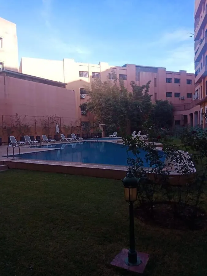 Sublime Appartement Dans Residence Sofia Palmeraie Avec Piscine Au Porte De Marrakech Marakeş 0*,  Fas